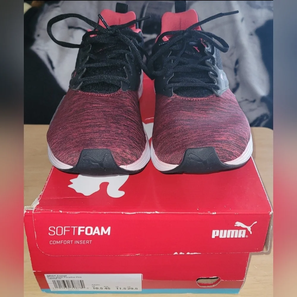 Puma-NRGY Comet-Paradise Pink-Size 11.5 - Picture 2 of 9